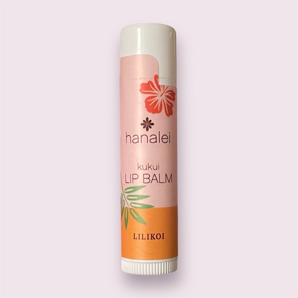 5 for $15 Kukui Lip Balm Lilikoi Hanalei Conditioning Gloss Coconut Oil